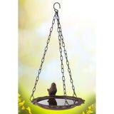HI Vogelbad Hangend 20,5 cm Bruin - Decoratief Vogelbad voor Buiten