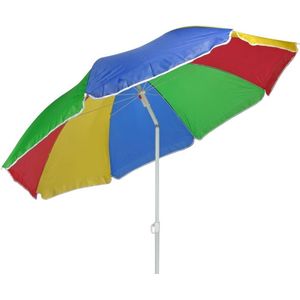 HI Strandparasol 150 cm Meerkleurig 