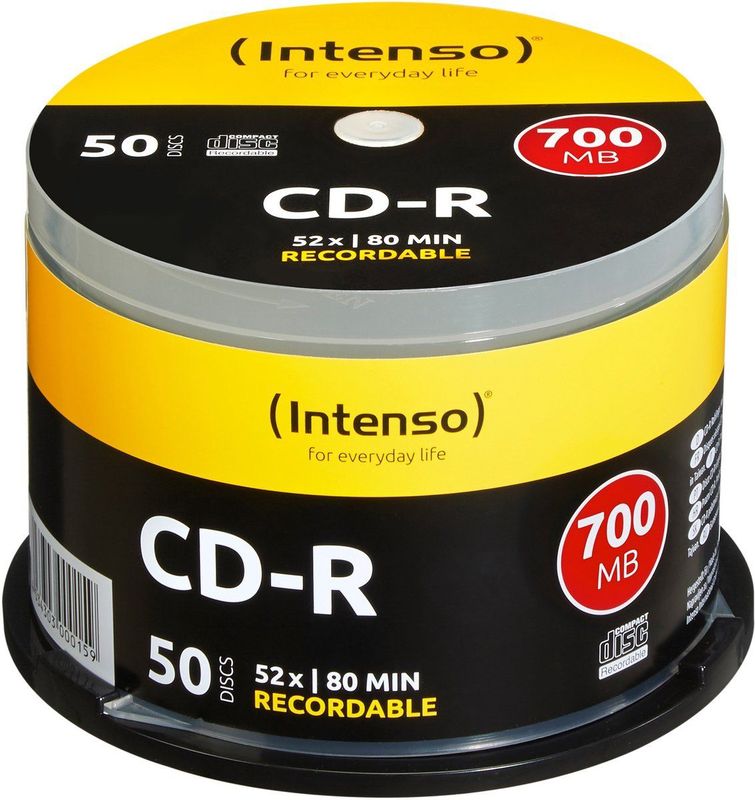 Intenso CD R 700Mb 52x spindel