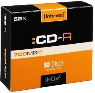 Intenso - CD-R - 80min/700MB - 10 Stuks