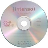 Intenso CD-R 700MB 52x - Spindel - 100 Stuks