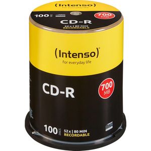 Intenso CD-R 700Mb 52x spindel (100)