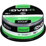 Intenso DVD-R 4.7GB 16x 25 Stuks Gebaksdoos