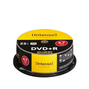 DVD-Rohlinge DVD+R 4,7GB 16x auf Spindel VE=25 St&#252;ck