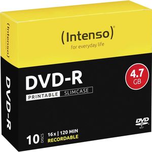 INTENSO DVD-R Slim Case (bedruckbar)