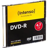 Intenso DVD-R Disc - 4.7 GB - 10 Stuks - Slimcase