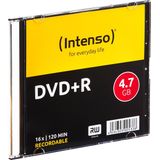 Intenso DVD+R Disc 4.7GB 10 Stuks Slimcase