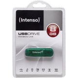 Intenso Rainbow Line 8GB USB Stick / Groen