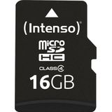 16 GB MicroSD geheugenkaart Class 4 16GB met SD adapter (3403470)