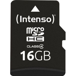 Intenso Speicherkarte microSDHC-Card Class 4 16 GB