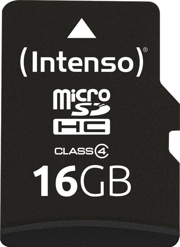 16 GB MicroSD geheugenkaart Class 4 16GB met SD adapter (3403470)