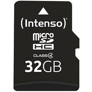 Intenso Micro Sdhc 32Gb Class 4 Geheugenkaart Incl. Sd-Adapter