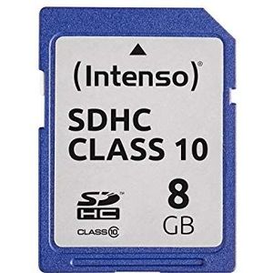 Intenso 3411460 SDHC-geheugenkaart (8 GB, klasse 10)