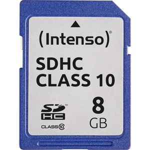 Intenso SDHC Class 10 Speicherkarte (8 GB, Class 10)