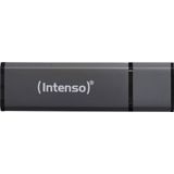 Alu Line USB stick 8GB USB antraciet