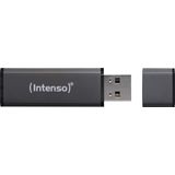 Intenso - Alu Line - USB-stick - Grijs - 64GB - USB 2.0