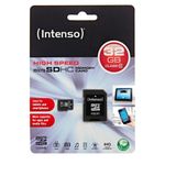 Intenso 32GB Micro SDHC 32GB Micro SDHC Class 10 flashgeheugen