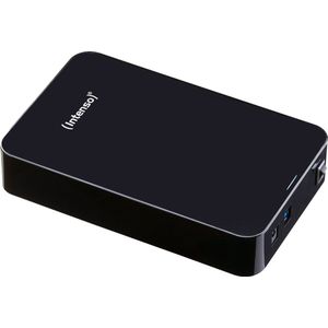 Intenso Memory Center, 4000 GB, 3.5 Zoll, 3.2 Gen 1 (3.1 Gen 1), 5400 RPM, Schwarz