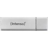 Intenso Alu Line USB-stick 4 GB, 3521452, 28 MB/S, 4 GB, USB 2.0, zilverkleurig