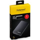INTENSO - Memory Case - 2TB - Externe Harde Schijf - USB 3.0