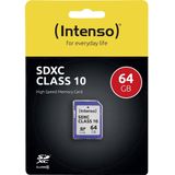 Intenso SDXC Card  64GB Class 10