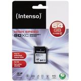 Intenso SDXC Card  64GB Class 10