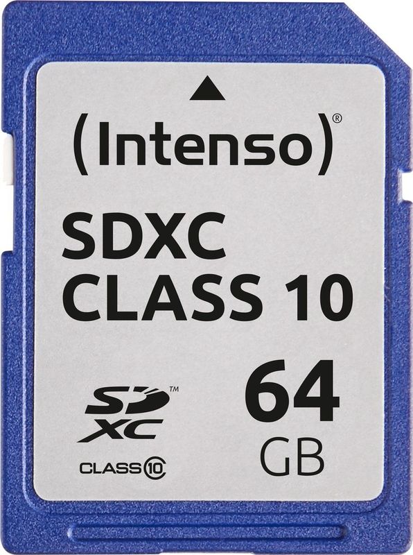 Intenso SDXC Card  64GB Class 10