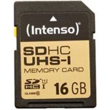 Intenso SDHC Kaart UHS-1 Premium - 16GB - Class 10