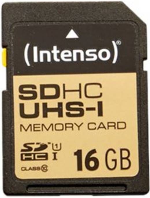 Intenso SDHC Kaart UHS-1 Premium - 16GB - Class 10