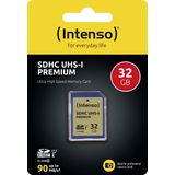 Intenso SDHC Kaart UHS-1 Premium 32GB Class 10