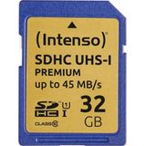 Intenso SDHC Kaart UHS-1 Premium 32GB Class 10