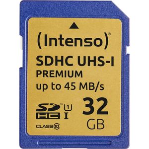 Intenso SDHC Kaart UHS-1 Premium 32GB Class 10