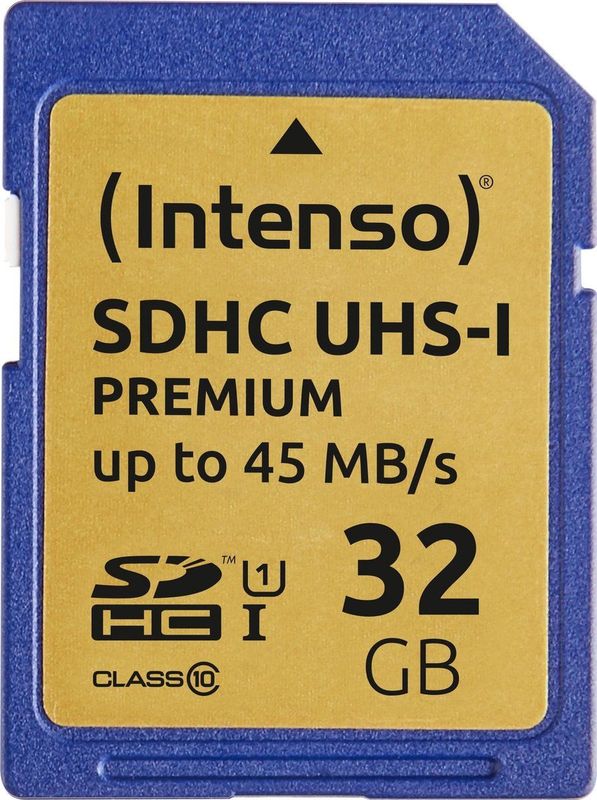 Intenso SDHC Kaart UHS-1 Premium 32GB Class 10