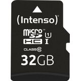 32GB Micro SDHC geheugenkaart UHS I Premium Class 10 32GB met SD adapter