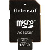 Intenso MicroSDXC 128GB - UHS-I - Klasse 10 - Inclusief Adapter