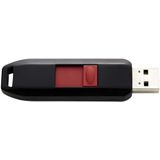 Intenso - Business Line - USB Stick - Zwart/Rood - 8GB - USB 2.0