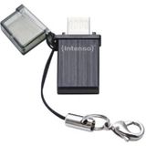 Intenso 3524470 Mini Mobile Line On-the-go 16 GB USB-stick USB 2 (USB en micro-USB) zwart