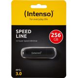 (Intenso) Speed Line USB Drive - 256GB - USB 3.0 Super Speed - 70MB/S - Zwart