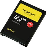 Intenso High Performance interne SSD 480 GB (6,3 cm (2,5 inch), SATA III, 520 MB/seconden) zwart