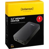 Intenso - Memory Center - Externe HDD - 8TB - USB 3.0 Super Speed