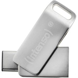 Intenso cMobile Line USB-flashdrive 64 GB USB Type-A/USB Type-C 3.2 Gen 1 (3.1 Gen 1) zilver