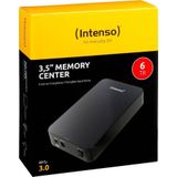 Intenso - Memory Center - Harde Schijf - 6TB - Kunststof
