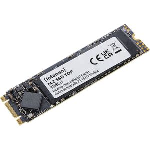 (Intenso) M.2 SSD SATA III Top - Interne SSD - 2280 - SATA III - 128GB - 550MB/S (3832430)