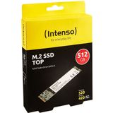 (Intenso) M.2 SSD SATA III Top - Interne SSD - 2280 - SATA III - 512GB - 550MB/s (3832450)