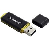 Intenso High Speed Line 3537490 USB-stick 64 GB USB 3.2 Gen 2 (USB 3.1) Zwart, Geel
