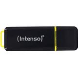 Intenso - High Speed Line - USB-stick - 128 GB - Zwart, Geel - USB-A 3.2 Gen 2