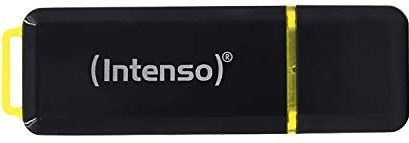 Intenso - High Speed Line - USB-stick - 128 GB - Zwart, Geel - USB-A 3.2 Gen 2