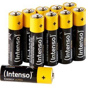 Intenso Energy Ultra AA Mignon LR6 alkaline batterijen, 10 stuks