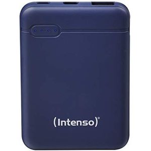 Intenso 7313525 Powerbank XS 5000, externe oplader (5000mAh, geschikt voor smartphone/tablet PC/MP3-speler/digitale camera), blauw