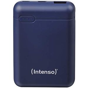 Intenso Powerbank XS 10000, externe accu, 10.000 mAh, compatibel met smartphone/tablet-pc en andere, blauw